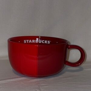 Starbucks Red & Burgundy Valentine Coffee Mug